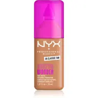 NYX Professional Makeup Make ‘Em Wonder ľahký zmatňujúci make-up odtieň 20 Classic Tan 30 ml