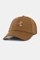 Kšiltovka Under Armour hnědá barva, s aplikací