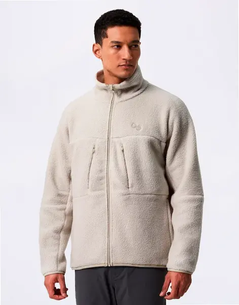 pinqponq Fleece Jacket Cliff Beige M