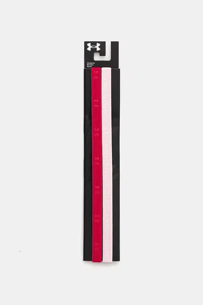 Čelenky Under Armour 2-pack růžová barva