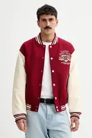 Bomber bunda s příměsí vlny Guess Jeans