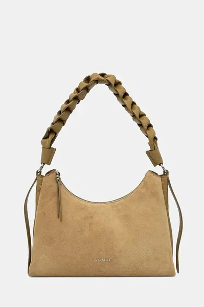 Semišová kabelka Coccinelle BOHEME SUEDE BIMATERIAL