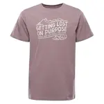 Pánské bavlněné triko alpine pro dorg hnědá m