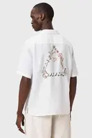 Lněná košile AllSaints TRI