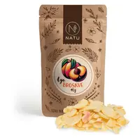 NATU Lyofilizované broskyne plátky 40 g