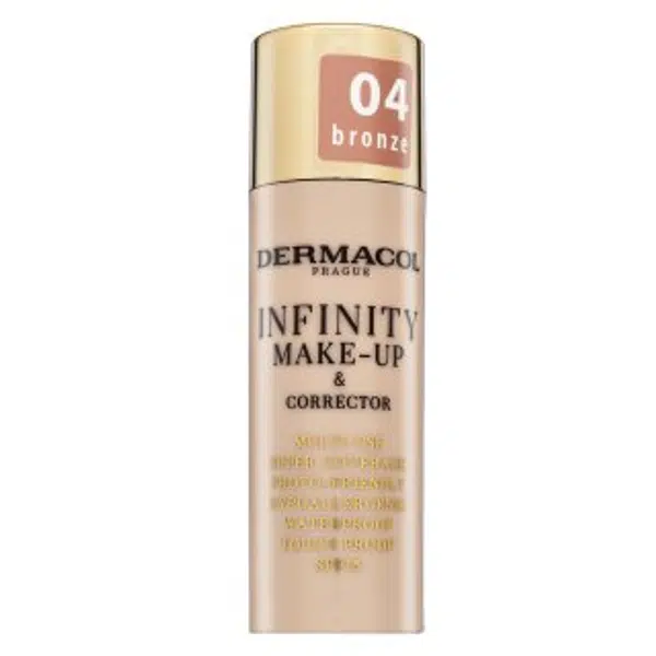 Dermacol Infinity Make-Up & Corrector make-up a korektor 04 Bronze 20 g