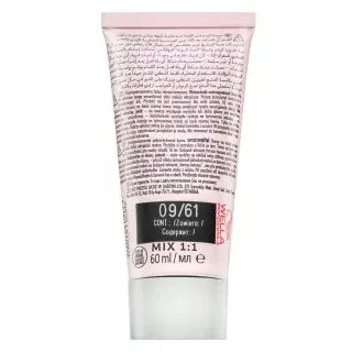 Wella Professionals Shinefinity Zero Lift Glaze profesionálna demi-permanentná farba na vlasy 09/61 Iced Platinum 60 ml