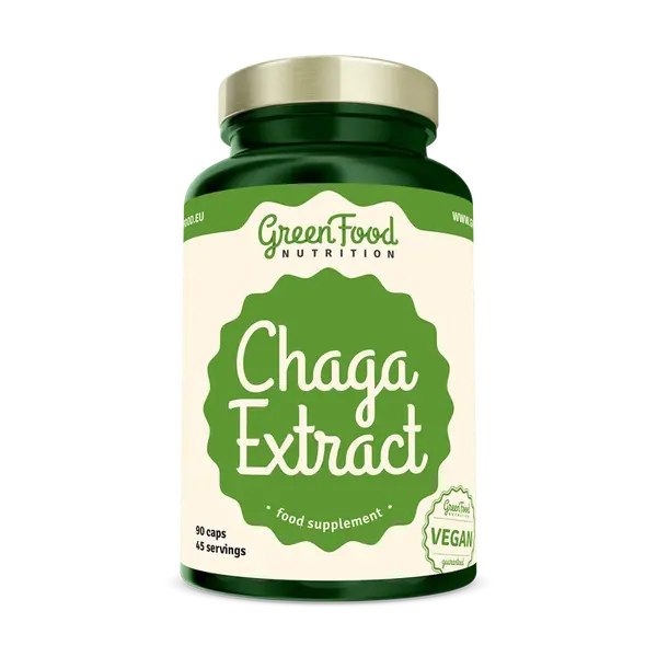 GREENFOOD Nutrition Chaga Extract 90 kapsúl