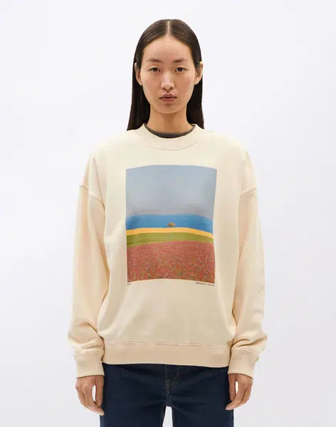 Thinking MU White Mama Sweatshirt WHITE L