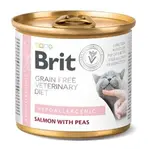 BRIT Veterinary diet grain free hypoallergenic pre mačky 200 g