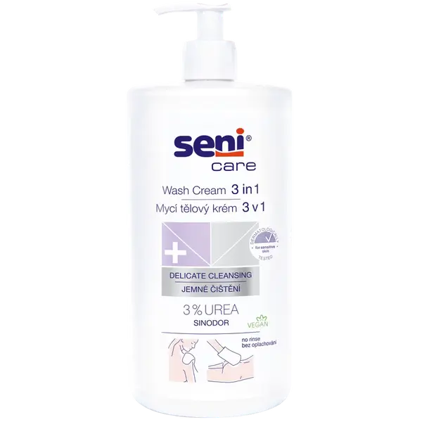 SENI Care Umývací telový krém 3v1 1000 ml