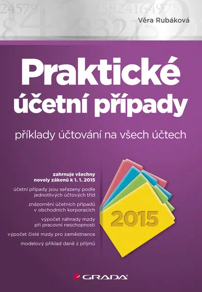 Praktické účetní případy 2015, Rubáková Věra