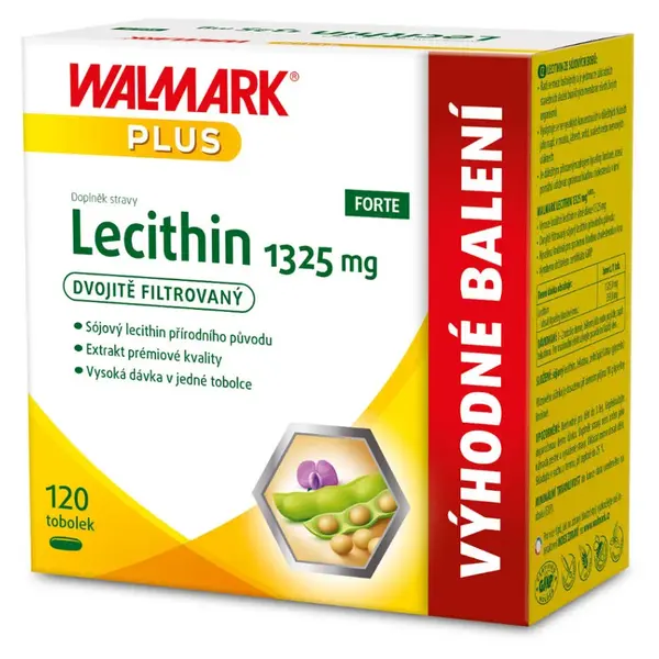 WALMARK Lecithin Forte 1325 mg 120 kapsúl