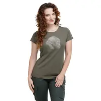 Bushman Dámske tričko ZOO gorila W, tmavozelené S