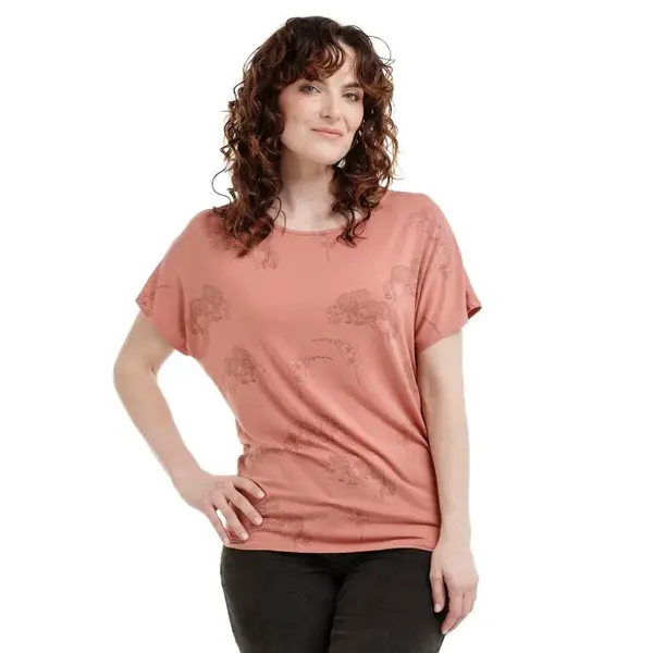 Bushman Dámske tričko Goa, staroružové M