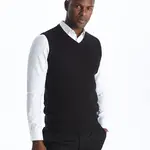 LC Waikiki Standard Fit V Neck Men's Knitwear Sweater
