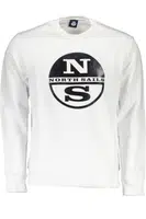 NORTH SAILS SWEATSHIRT WITHOUT ZIP MAN WHITE