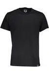 GIAN MARCO VENTURI BLACK MAN SHORT SLEEVE T-SHIRT