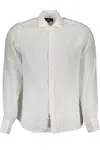 LA MARTINA MEN'S WHITE LONG SLEEVE SHIRT