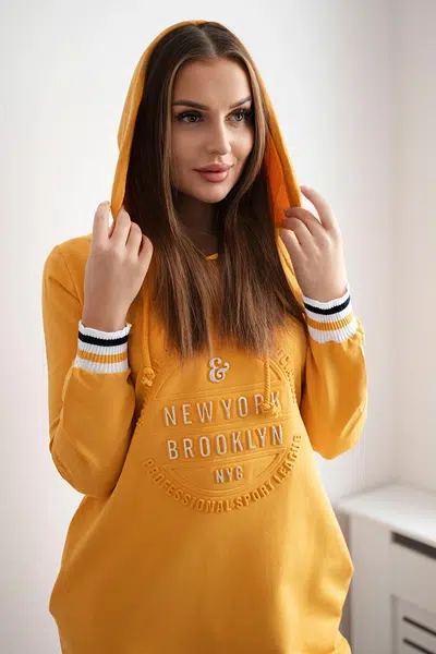 Kesi Šaty Brooklyn horčica
