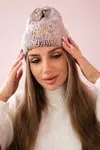 Mohair cap Panterka K233 powder pink