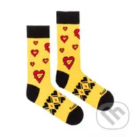 Ponožky Seman Srdcia S (Unisex veľkosť S (veľkosť 35-38))
