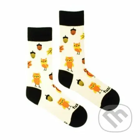 Ponožky Sova S (Unisex veľkosť S (veľkosť 35-38))
