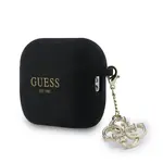 Silikonové pouzdro Guess 4G Charm pro AirPods Pro 3, černá