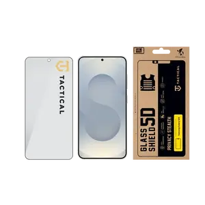 Ochranné sklo Tactical Glass Shield Privacy Stealth 5D pro Samsung Galaxy S26, černá