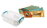 NUPREME Proteinové tyčinky s kolagenem v plastové dóze mix 12 x 50 g