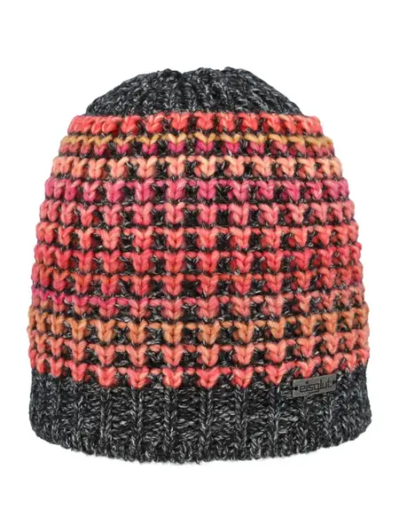 Eisglut Čiapky 'Vanessal'  sivá melírovaná / oranžová / ružová