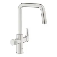 Grohe Blue Pure - Dřezová baterie Eurosmart s filtrační funkcí, supersteel 30583DC0