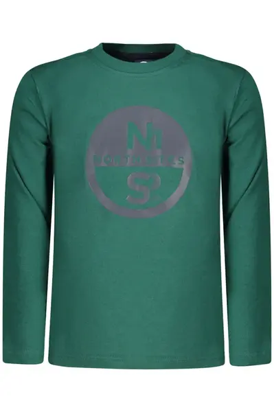 NORTH SAILS CHILDREN&#39;S LONG-SLEEVED T-SHIRT, GREEN