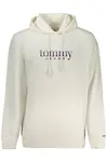 Bílá mikina s kapucí Tommy Jeans