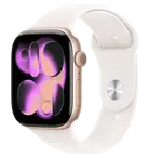 APPLE Watch 11 GPS 42mm Rose Gold Aluminium Case with Light Blush Sport Band - S/M
