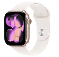 APPLE Watch 11 GPS 42mm Rose Gold Aluminium Case with Light Blush Sport Band - S/M