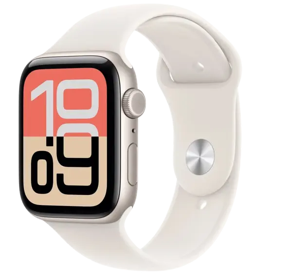 APPLE Watch SE 3 Cellular 40mm Hviezdne biely hliník s hviezdne bielym športovým remienkom S/M