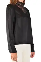 Hedvábná halenka Armani Exchange