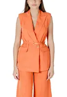 Liu Jo oranžová vesta bez rukávů