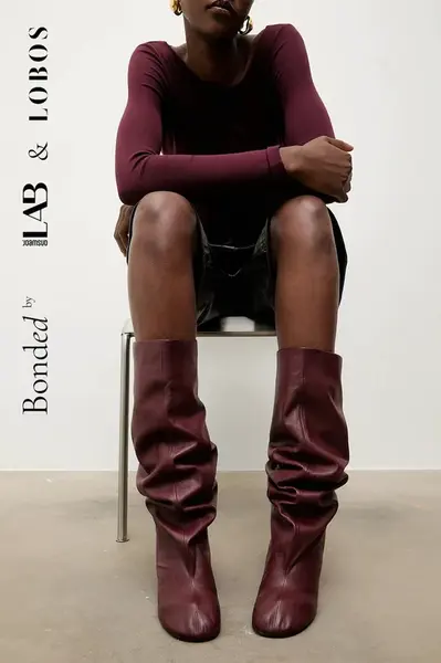 Kožené čižmy Bonded by Answear.LAB & LOBOS