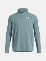 Chlapecké tričko Under Armour UA Tech 2.0 1/2 Zip-GRN - Kluci