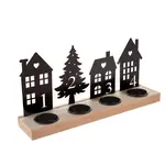 Kovový adventní svícen