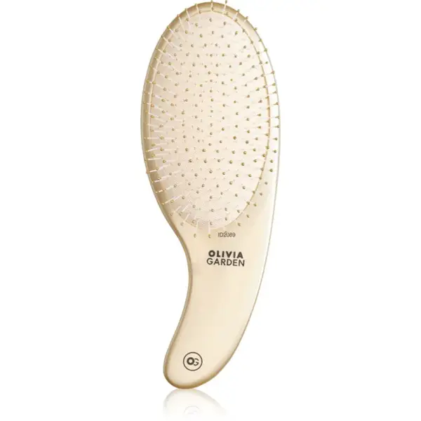 Olivia Garden Expert CURVE Nylon Gold kartáč na mokré vlasy 1 ks
