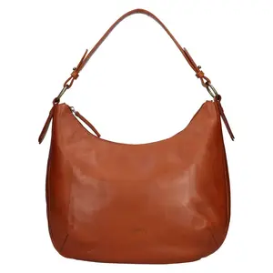 Dámská kožená kabelka Bellicci Gracina - koňak