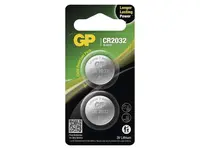 Baterie CR2032 GP lithiová 2ks