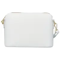 Dámska kožená crossbody kabelka biela - Delami Jeffrey