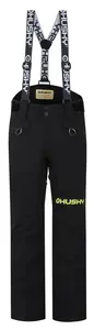 Husky Gunis Kids 128, black Dětské lyžařské kalhoty