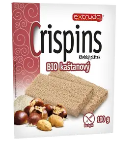CRISPINS BIO gaštanový krehký plátok 100 g