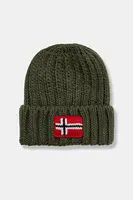 Detská čiapka s prímesou vlny Napapijri SEMIURY