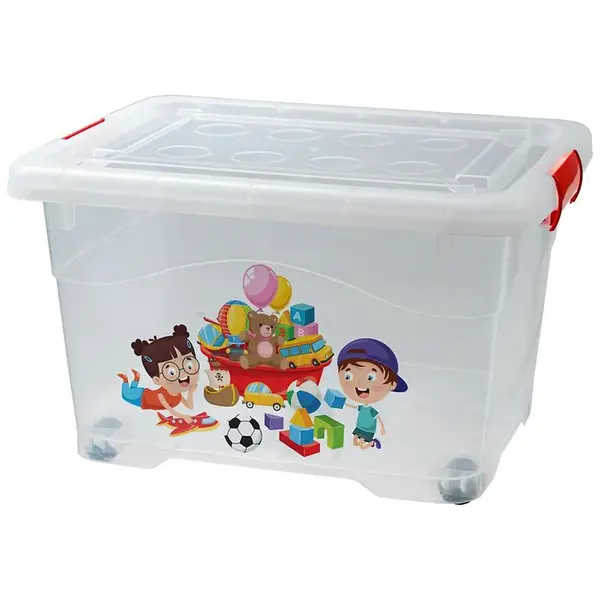 Box na potraviny na kolečkách 75L 47.5X63X40